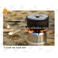 Hot sale!Portable stainless steel wood burning stove